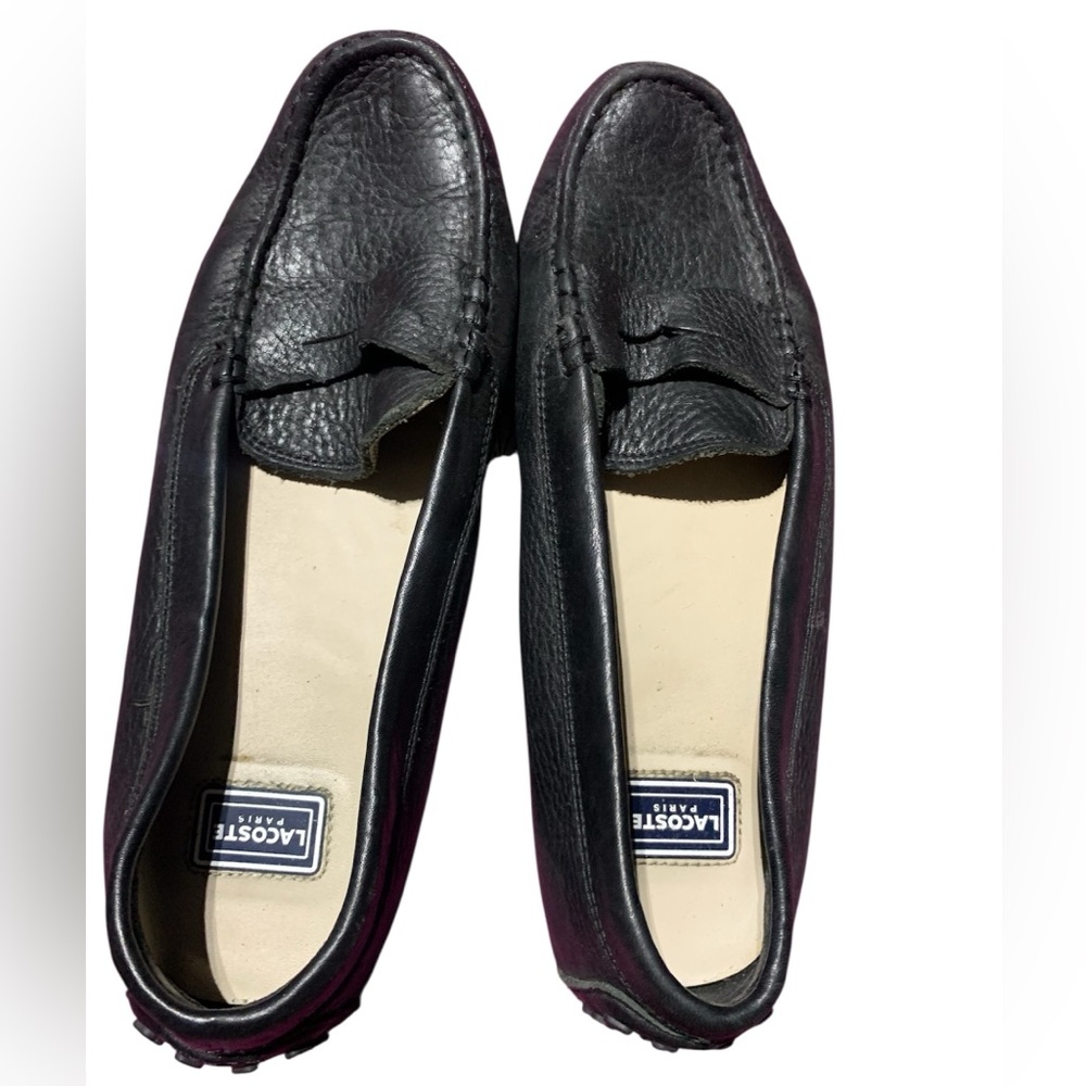 Lacoste Black Classic Flats